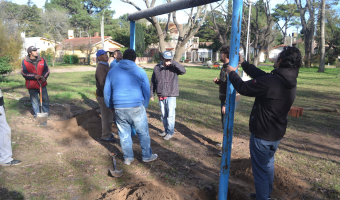 Los picados se juegan en el Barrio